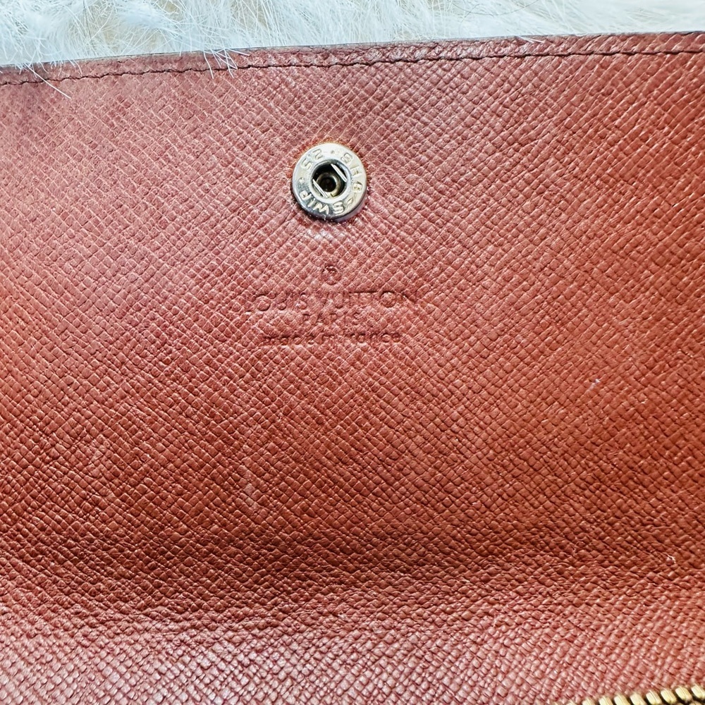 Louis Vuitton portefeuille long bifold wallet. Monogram!! - Picture 4 of 13